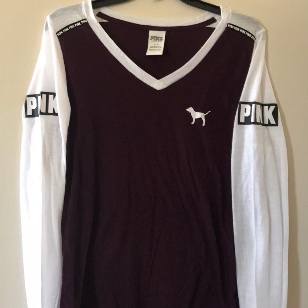 PINK long sleeve tee